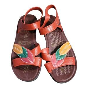 ABCDE Fashion Ankle Strap‎ Open Toe Sandals Women's Size 41 EU